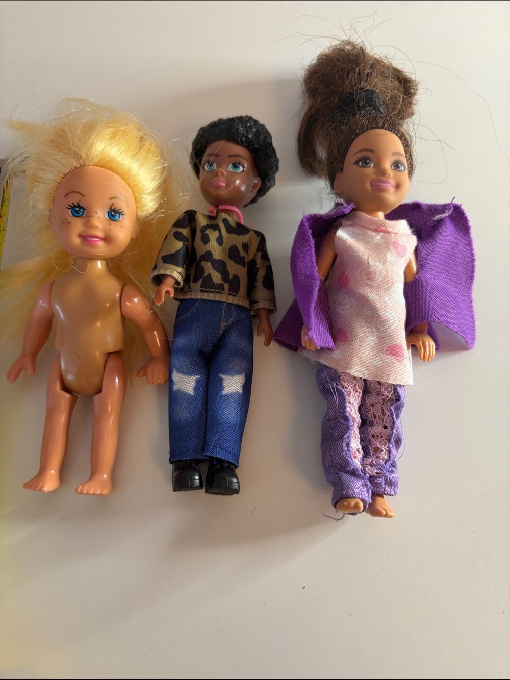 Barbie Chelsea Kelly Dolls Outfits Set